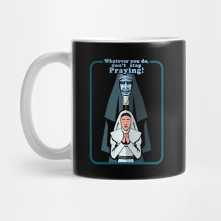 Nun Parody Book Cover Mug